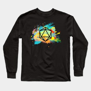 Possibilities (Black d20) Long Sleeve T-Shirt